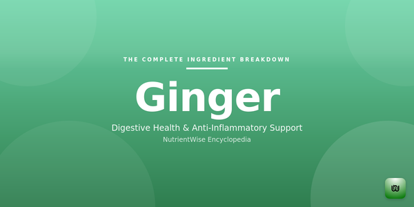 The Complete Ingredient Breakdown: Ginger